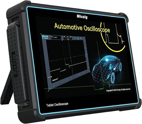 Micsig Digital Automotive Tablet Oscilloscope, 4 Channels 10.1-Inch Touchscreen 100MHz Bandwidth 1GSa/s Sampling Rate 110Mpts Memory Depth, ATO1004 in Saudi Arabia