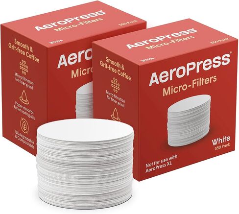 AeroPress Replacement Filter Pack - Microfilters For AeroPress Coffee And Espresso-Style Coffee Maker - 350 count in Saudi Arabia