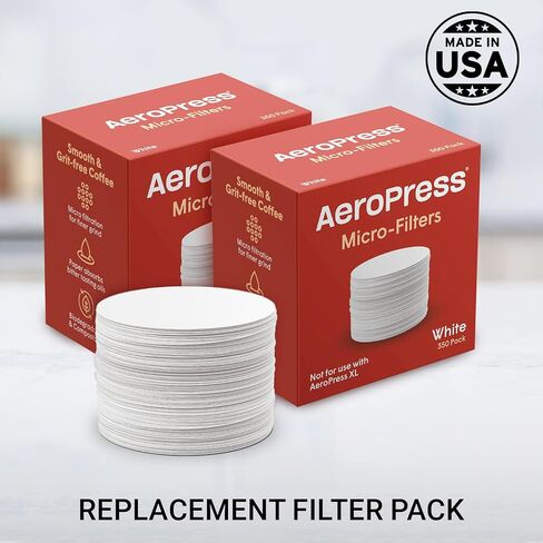 AeroPress Replacement Filter Pack - Microfilters For AeroPress Coffee And Espresso-Style Coffee Maker - 350 count in Saudi Arabia