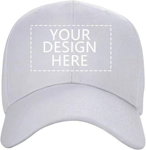 Custom Baseball Hat Personalized Text Logo Photo Adjustable Dad Cap Visors Men in Saudi Arabia