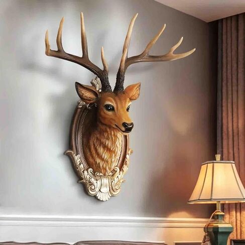3 Pcs European Mount Skull Hanger, Stainless Steels Deer Skull Mount Hanger, Euro Mount Skull Hanger, Deer Head Wall Mount Hook for Antler, Cow Elk Skull, Black in Saudi Arabia