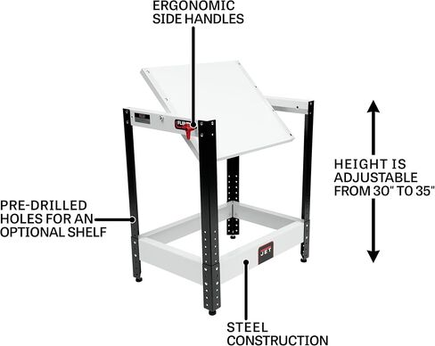 JET Flip Top Benchtop Machine Table (728200) in Saudi Arabia