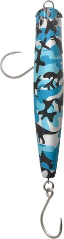 EnVish ProperPopper Camouflage Camo Top Water Popper Lure for Surf Casting Pelagic GT King/Mackerel/Wahoo/Mahi Mahi/Tuna and Northern Pike/Walleye or Huge Musky in Saudi Arabia