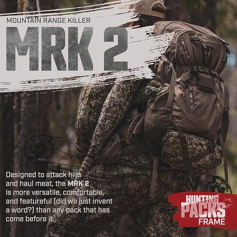 Badlands MRK 6 Pack | Super Durable Hunting Pack for Meat-Hauling in Tough Conditions, Slate, Large in Kuwait