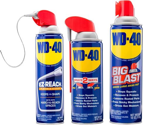 تركيبة WD-40 الأصلية، منتج متعدد الاستخدامات مع رذاذ كبير الحجم، 18 أونصة in Kuwait