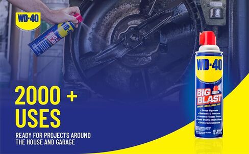 تركيبة WD-40 الأصلية، منتج متعدد الاستخدامات مع رذاذ كبير الحجم، 18 أونصة in Kuwait