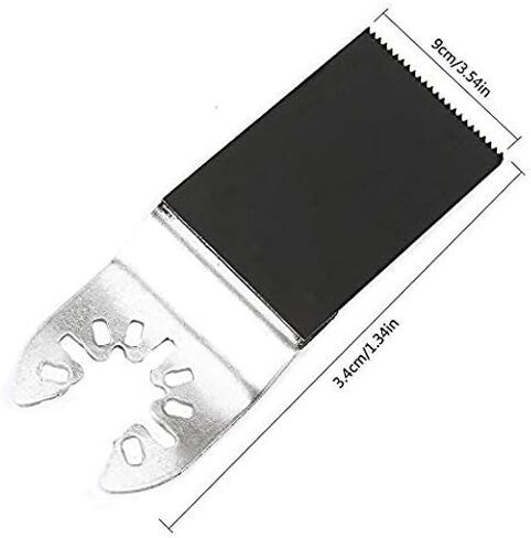 50PCS Bi-Metal Oscillating Multitool Quick Release Oscillating Saw Blades Fits Fein Multimaster, Porter Cable, Black&Decker, Bosch Craftsman, Ridgid, Makita, Milwaukee, Dewalt etc in Kuwait