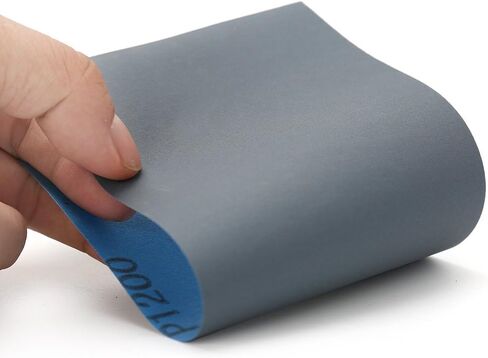 LotFancy Sandpaper, 45PCS, 80 to 3000 Grit Sand Paper Assortment, 9 x 3.6 Silicon Carbide Dry Wet Sanding Sheet, for Wood Furniture, Metal Sanding, Automotive Polishing, Wood Turning Finishing in Saudi Arabia