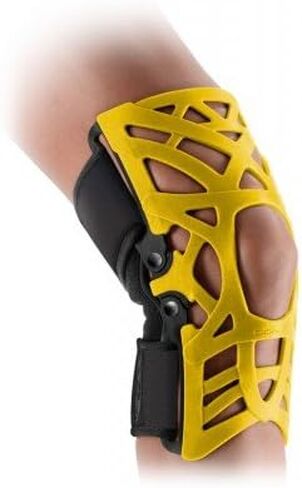 DonJoy Reaction Web Knee Support Brace with Compression Undersleeve: Grey, Medium/Large in Saudi Arabia