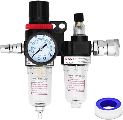 AF2000 Pneumatic 1/4G Inch Air Oil Water Filter Air Tool Compressor Filter Air Filter Kit in Saudi Arabia