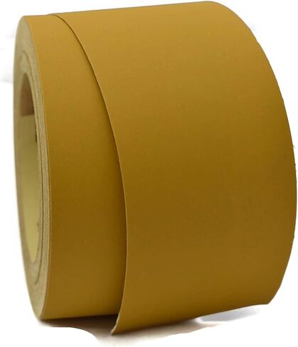 Gritly - PSA Gold Longboard Sandpaper Roll 25 Yard Long, 2-3/4" Wide - Adhesive Backed Sandpaper Roll for Woodworking, Automotive, Hand Sanding Blocks (80 Grit) in Saudi Arabia