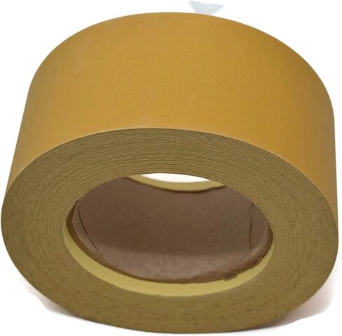 Gritly - PSA Gold Longboard Sandpaper Roll 25 Yard Long, 2-3/4" Wide - Adhesive Backed Sandpaper Roll for Woodworking, Automotive, Hand Sanding Blocks (80 Grit) in Saudi Arabia