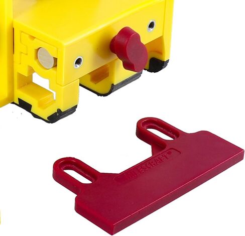 Milescraft 3405 GrabberPLUS - Pushblock for Table Saws, Router Tables, Band Saws & Jointers, Yellow & 3404 PushStick - Woodworking Hand Safety Tool in Saudi Arabia