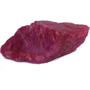 Genuine Red Ruby Gem 83.00 Ct Certified Natural Red Ruby, Uncut Rough Healing Crystal Gem