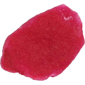 REAL-GEMS Loose Natural Red Ruby 49.5 Ct. Certified Perfect Raw Rough Loose Gemstone AXD-984