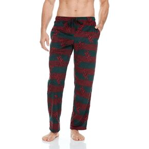 COCO BRANDS Nightmare on Elm Street Men's All Over Print Pajama Pant - Adjustable Elastic Waistband, Silky Fleece Sleepwear
