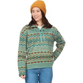 MARMOT Women's Drop Line 1/2 Zip Pullover Jacket - Lightweight, Breathable 100-Weight Sweater Fleece