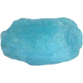 GEMHUB Authentic Sky Blue Aquamarine 15.50 Ct Natural Certified Aquamarine Rough Healing Crystals Gemstone