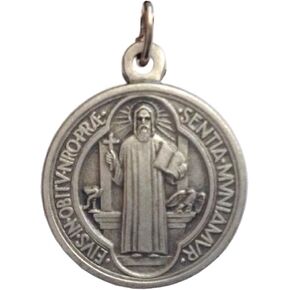 SAINT BENEDICT FROM NORCIA MEDAL - THE PATRON SAINTS MEDALS - 100% MADE IN ITALY