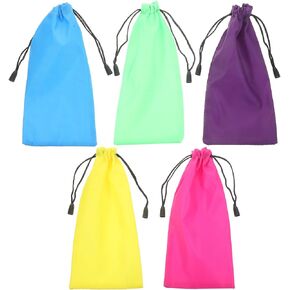 20Pcs Soft Eyeglass Pouch Sunglasses Storage Pouch Bag with Drawstring Closure Microfiber Screen Cleaning Bag for Glasses Cell Phones