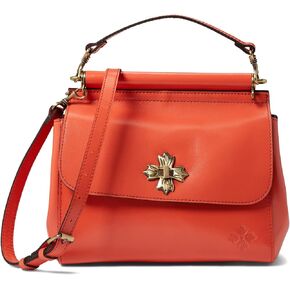 Patricia Nash Cecile Medium Top-Handle Satchel Coral One Size