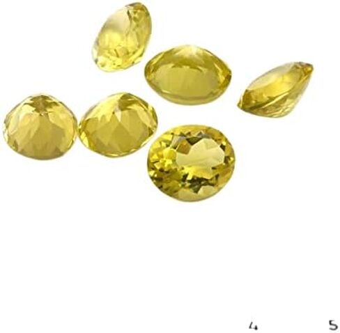 Natural Lemon Topaz Oval Shape Faceted Cut Loose Gemstone For Jewelry Making,Yellow Calibrated Size 10 * 12 MM in Saudi Arabia