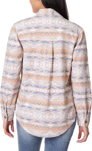 WallFlower Women's Taylor Essential French Terry Boyfriend Fleece Spring, Summer and Fall Light Shacket Jackets in Saudi Arabia