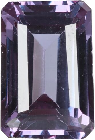 REAL-GEMS - Multicolor Alexandrite 15Ct. Emerald Cut Loose Gemstone for Birthday Gifts in Saudi Arabia