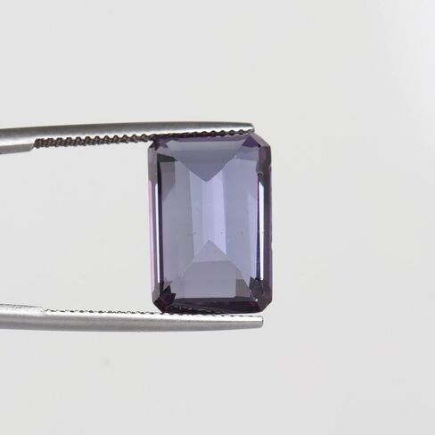 REAL-GEMS - Multicolor Alexandrite 15Ct. Emerald Cut Loose Gemstone for Birthday Gifts in Saudi Arabia