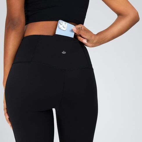 يوجيباس سروال ضيق للنساء من سوفت فليكس 25 انش/27 انش/29 انش/31 انش بخصر مرتفع لليوغا بقصة واسعة in Kuwait