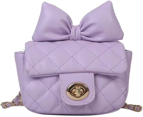 FIAESURN Toddler Purse for Gilrs Women Cute Bowkont Crossbody Wallet Small Pink Cat Novelty Wallets Kids Shoulder Bag in Saudi Arabia