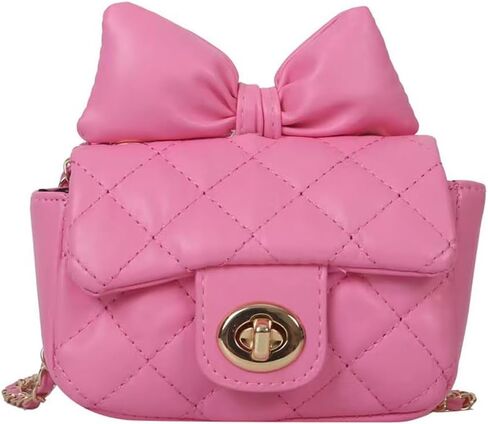 FIAESURN Toddler Purse for Gilrs Women Cute Bowkont Crossbody Wallet Small Pink Cat Novelty Wallets Kids Shoulder Bag in Saudi Arabia