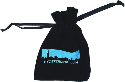 قلادة نسائية من الفضة عيار 925 من NYC Sterling Dream Catcher Y مرصعة بالخرز باللون الفيروزي, الفيروز الصناعي in Kuwait