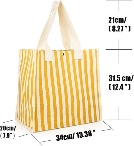 Hekyip Large Tote Bag, Shoulder Bag Hand-held Roomy for Work School Beach Travel Shopping Grocery for Women Girls in Saudi Arabia