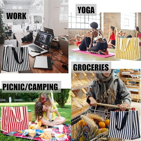 Hekyip Large Tote Bag, Shoulder Bag Hand-held Roomy for Work School Beach Travel Shopping Grocery for Women Girls in Saudi Arabia