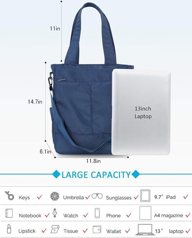 حقيبة كمبيوتر محمول من Schkleier للنساء والرجال، حقائب يد مقاومة للماء، حقائب كروس للعمل أثناء السفر in Kuwait