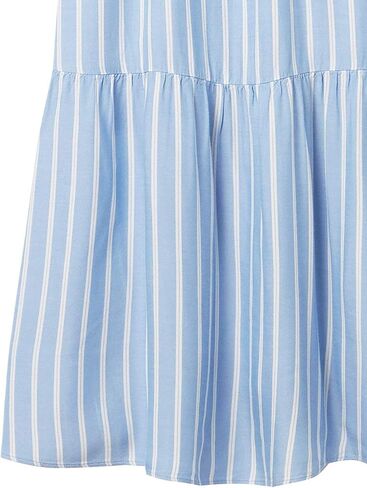 Amazon Essentials Women's Fluid Twill Tiered Fit and Flare Dress in Saudi Arabia