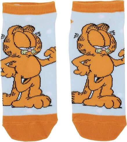 Bioworld Garfield Odie & Garfield 5-Pair Women’s Ankle Socks in Saudi Arabia