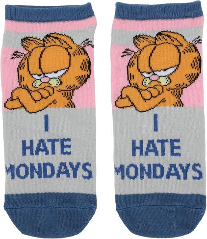 Bioworld Garfield Odie & Garfield 5-Pair Women’s Ankle Socks in Saudi Arabia
