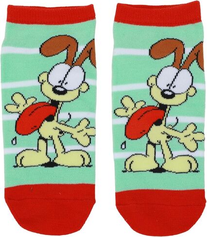 Bioworld Garfield Odie & Garfield 5-Pair Women’s Ankle Socks in Saudi Arabia