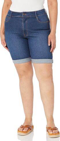 EVANS Women's Plus Size Denim Short Tup in Saudi Arabia