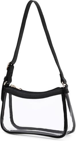 Fashion Clear Purse Handbag for Concert and Working Stadium Approved PVC Clear Bags in Saudi Arabia