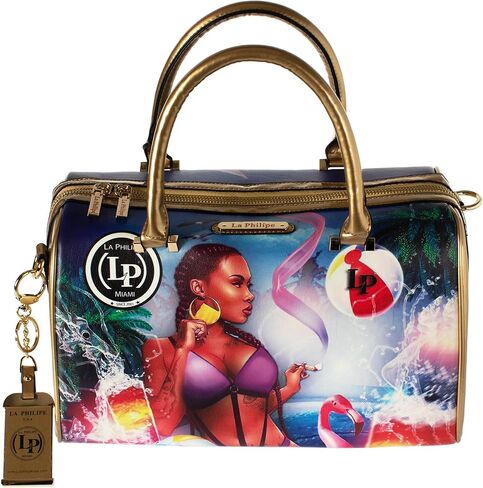 حقيبة يد لا فيليب منظمة - حقيبة كتف نسائية أنيقة من الجلد الصناعي للأناقة اليومية in Kuwait