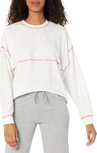 PJ Salvage Women's Loungewear Cozy in Love Long Sleeve Top in Saudi Arabia