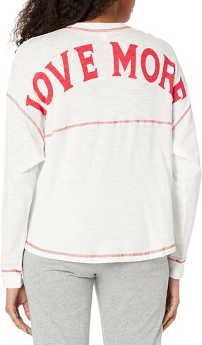 PJ Salvage Women's Loungewear Cozy in Love Long Sleeve Top in Saudi Arabia