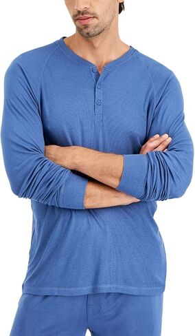 قميص Hanes الرجالي ذو الأكمام الطويلة من Henley in Saudi Arabia