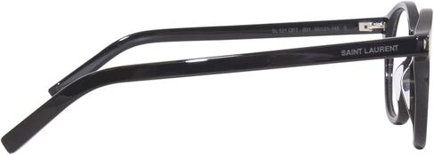 Saint Laurent SL521-OPT 001 Eyeglasses Black Full Rim Round Shape 50mm in Saudi Arabia