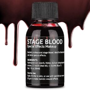 Trauma SFX Makeup Kit,Halloween Professional Special Effect Makeup Kit,All-In-One FX Prosthetics Makeup Effects,Scar Wax,Bruise Wheel,Fake Bloods Set For Halloween,Christmas Gifts,Cosplay