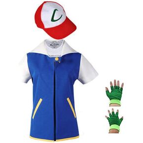 Costume Hoodie Cosplay Jacket Gloves Hat Sets for Trainer