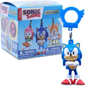 Just Toys LLC Sonic the Hedgehog Backpack Hangers (Series 3)